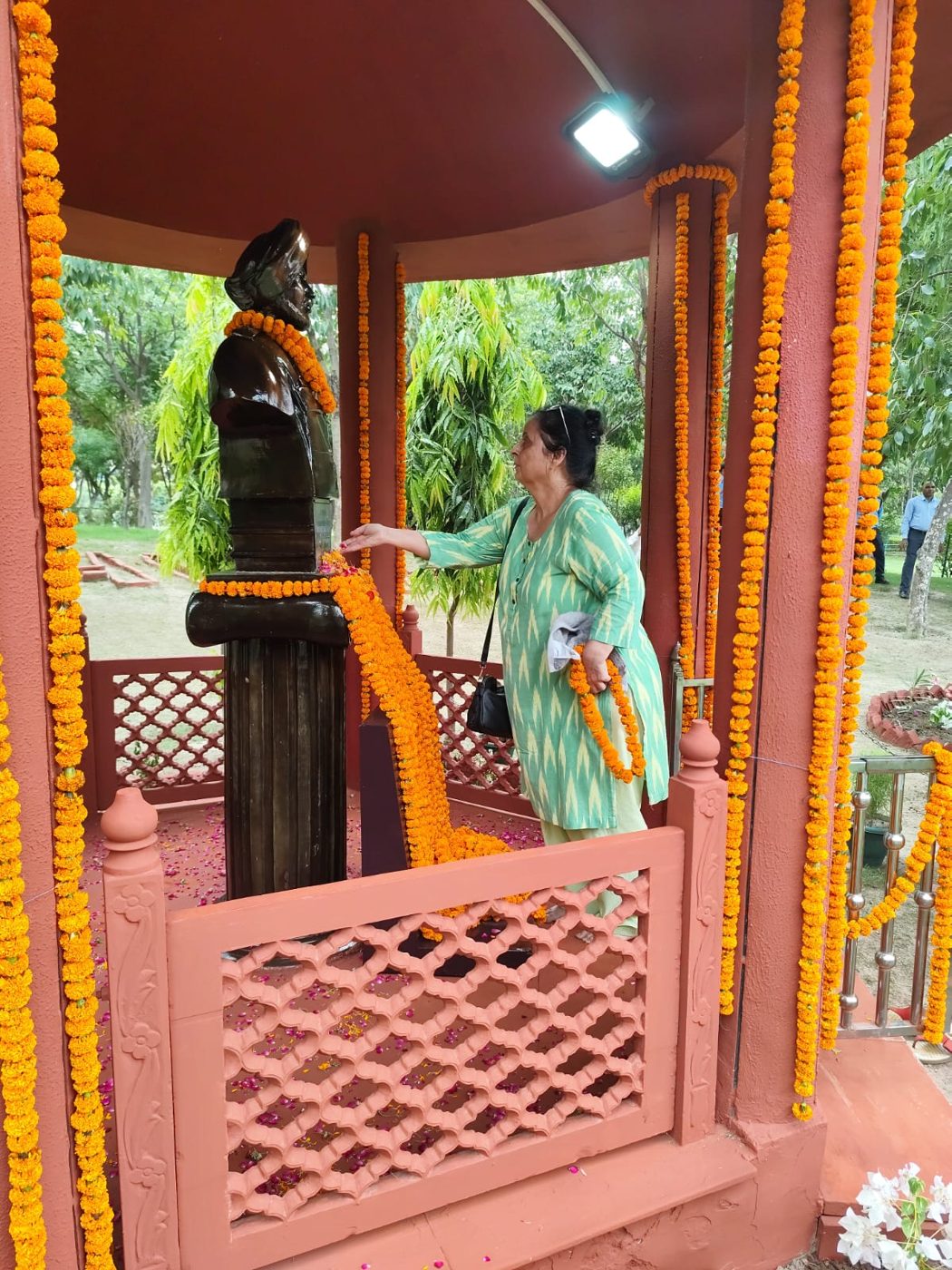 Residents at the ceremony